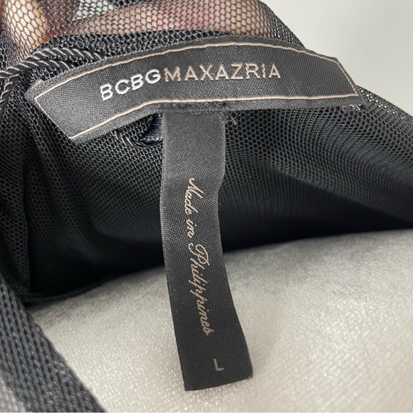 BCBGMaxAzria || Drapey Adina Dress Size L - Picture 5 of 7